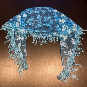 Women's Unbranded scarves, OS, Blue